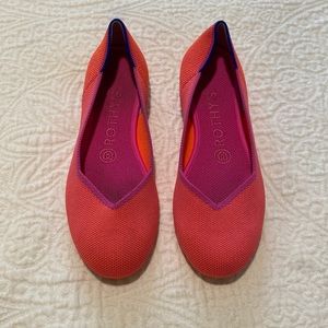 Pink Rothys size 6.5